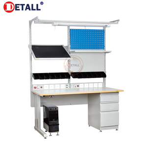 Detalle ESD motorizado eléctrico ajustable/MESA de banco de trabajo, con cajones - Product Image 5