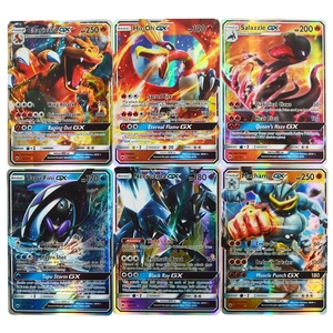 Trò chơi thẻ giao dịch Pokemon mới cho thẻ Pokemon GX 120 thẻ <span class=keywords><strong>TCG</strong></span> rất nhiều HOLO <span class=keywords><strong>TCG</strong></span> cực hiếm - Product Image 4