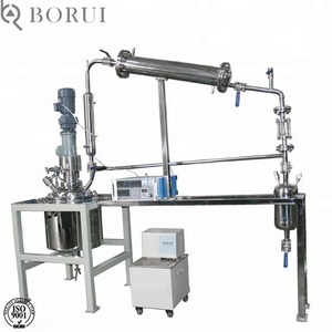 50L D'échelle de Laboratoire de Réacteur de Pyrolyse En Plastique à Carburant Diesel de Distillation D'huile - Product Image 4