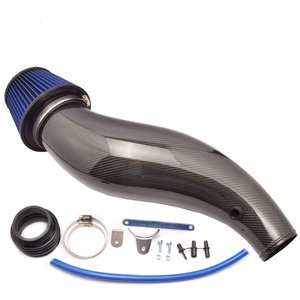 Venta al por mayor de fibra de carbono Real de tubo de filtro de aire del coche de tubería para 92-00 EG EK