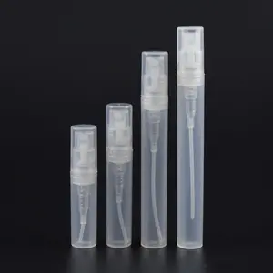 ロゴプリントプラスチック2ml 3ml 4ml 5mlミニアトマイザースプレー液体用