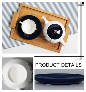 15 pièces ensembles complets <span class=keywords><strong>vaisselle</strong></span> océan modèle <span class=keywords><strong>vaisselle</strong></span> en <span class=keywords><strong>porcelaine</strong></span> comme cadeau de mariage - Product Image 4
