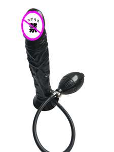 Pene Artificial de silicona médica grande de 8 pulgadas, enorme consolador de caballo con cabeza de hongo realista con ventosa para mujer - Product Image 4