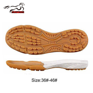 מוסטנג צורה אלגנטית outsole גומי ממוחזר 100% tpr סוליות נעליים