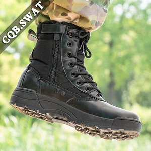 A buon mercato pelle PU <span class=keywords><strong>tattico</strong></span> stivali con cerniera in gomma Sole deserto combattimento di formazione Design per l'estate inverno vendita disponibili grandi taglie - Product Image 4