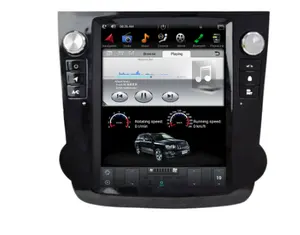 10.4 "หน้าจอแนวตั้ง Tesla Style 1024*768 Android Car DVD GPS นำทางวิทยุเครื่องเล่นเสียงสำหรับ Honda CRV 2009-2012