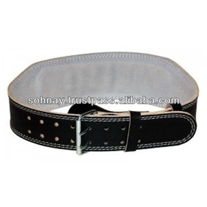 Cinturón de gimnasio antideslizante duradero de piel de vaca personalizado de alta calidad Unisex cinturones de levantamiento de pesas cinturones de seguridad Fitness de cuero al por mayor - Product Image 6