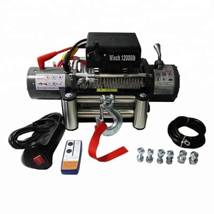 12v <span class=keywords><strong>24v</strong></span> חשמלי <span class=keywords><strong>winch</strong></span> עם קיבולת עומס של עד 13000Lbs עבור שייט, חוט פלדה אוטומטי - Product Image 3