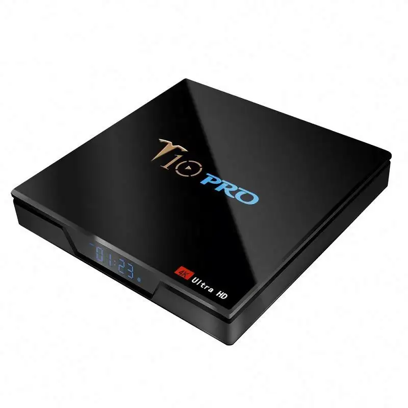 高速インターネット衛星受信機Android8.1 T10 PRO 4Gb Ram 32Gb Rom Ip TvアップデートオンラインOtaAndroid Ott Tv Box