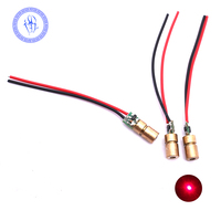 Générateur de Diode Laser, haute qualité 5V 650nm à points rouges 6mm 5mw
