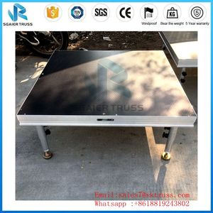 Fabricación <span class=keywords><strong>1</strong></span>.22 m * <span class=keywords><strong>1</strong></span>.22 m evento montar/portátil <span class=keywords><strong>Nord</strong></span> <span class=keywords><strong>stage</strong></span> - Product Image 2