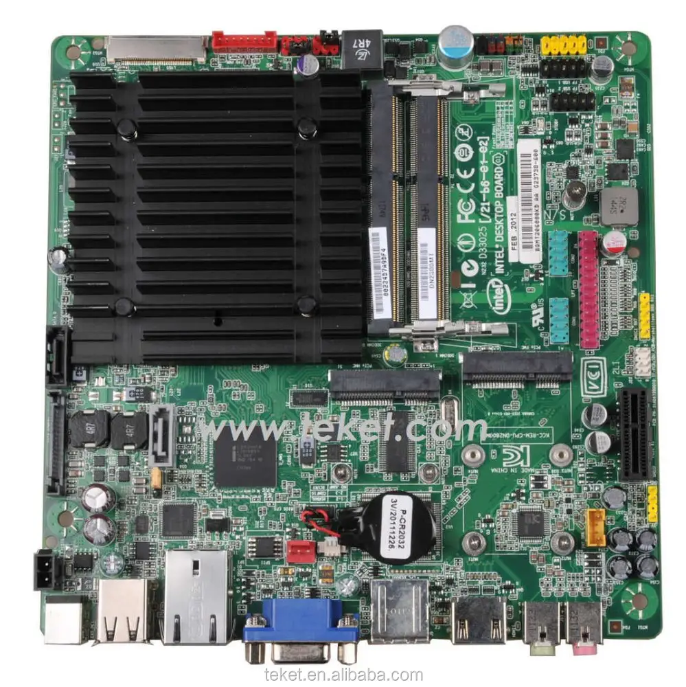 MINI-ITX board_motherboard_mainboard DN2800MT w/클라이언트/미니 PC Components-2GB DDR3 RAM 8GB mSATA SSD 슬림 모든 올인원