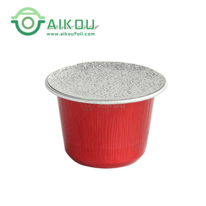 Boîte de capsules de café vides en aluminium coloré avec couvercle personnalisé pour dosettes de café <span class=keywords><strong>Nespresso</strong></span> jetables - Product Image 4