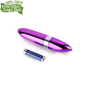Scatola personalizzata gratuita massaggiatore giocattolo elettrico per adulti massaggio anale Stick Av Bullet Mini uomini rossetto clitoride G-Spot vibratore - Product Image 4