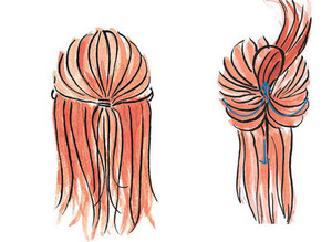 Cao Chất Lượng Tốt Nhựa Vòng Công Cụ Tạo Kiểu Đen Tail Topsy Clip Tóc Braid Nhà Sản Xuất - Product Image 2