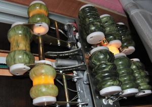 Thermische Heben jade <span class=keywords><strong>massage</strong></span> roller bett - Product Image 2