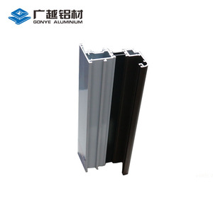 Profil en aluminium porte coulissante et fenêtre mettant les matériels - Product Image 2