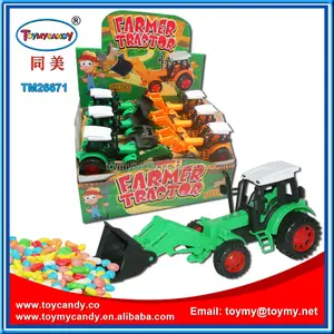 China supplier most popular products baby construction toy with candy toy truck hot selling goods in eup market