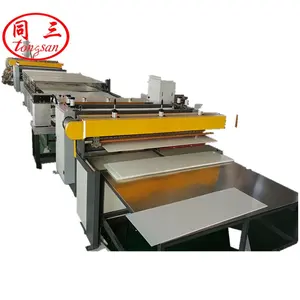 plastic pp polypropylene hollow corrugated sheet making extrusion machine most professional supplier Qingdao Tongsan Plastic mac