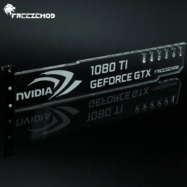 Acrylic Holder for Computer Vga Full Coverage Graphics Video Card Block.