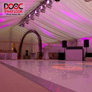 Ballon de <span class=keywords><strong>danse</strong></span> en 3d de 20 pieds x 20 pieds, sol blanc pour décoration de mariage - Product Image 6