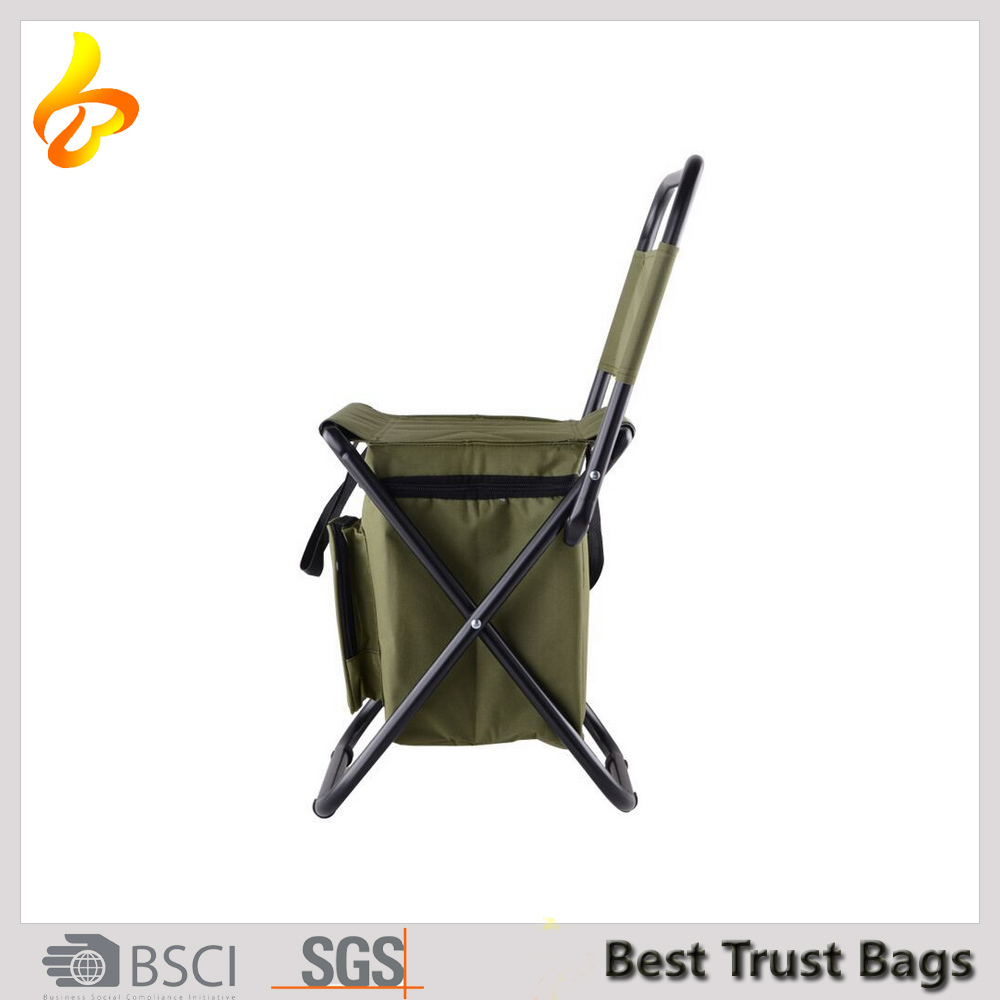 Alibaba Fournisseur Multi-but Durable En Plein Air Chaise Pliante avec Sac Isotherme, chaise de pêche de pliage