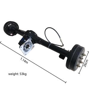 Kit de conversion de voiture électrique Shinegle à <span class=keywords><strong>3</strong></span> roues, essieu arrière, moteur sans balais, 5 kilowatts, moteur AC - Product Image 4