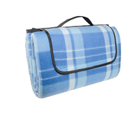 Tapis de plage 100% polyester résistant au sable, tapis de couchage, grille de haute qualité, couverture de pique-nique