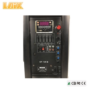 Laix SP-A37 Nhà Máy Quảng Châu Loa Di Động 10 12 15 Inch Mạnh Mẽ Bass 15 Inch Cổ Điển Item Với <span class=keywords><strong>USB</strong></span> <span class=keywords><strong>SD</strong></span> FM BT Và Không Dây MIC - Product Image 6