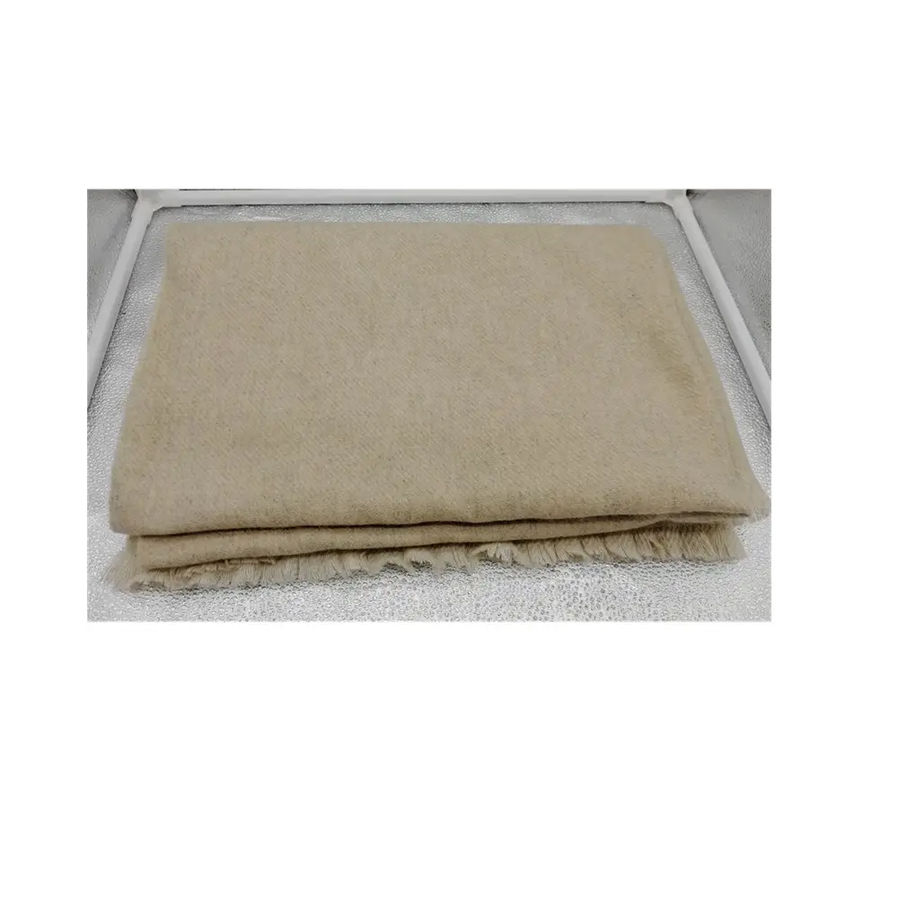 100% Cashmere First Class Quality Same Fiber For Luxury Brand Top Natural Color No Dye Scarf Shawl Throw Blanket