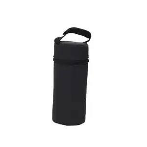 Neopreno negro taza de titular cilindro bolso más fresco