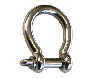 Adjustable Stainless Steel Snap Shackle Screw Pin Dee Shackle for Railway