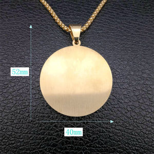 2018 Ultimo Disegno Dell'acciaio Inossidabile Dei Monili Dell'annata Lion Head <span class=keywords><strong>Ciondolo</strong></span> <span class=keywords><strong>Collana</strong></span> In Acciaio Inox - Product Image 4