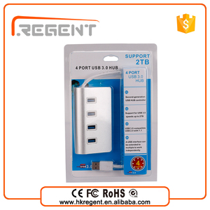 Siêu nhanh reversible nhôm <span class=keywords><strong>4</strong></span> <span class=keywords><strong>port</strong></span> high speed usb por <span class=keywords><strong>hub</strong></span> powered usb 3.0 <span class=keywords><strong>hub</strong></span> - Product Image 6