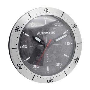 Đồng Hồ Treo Tường Sang Trọng Tùy Chỉnh Hiện Đại 14 Inch Với Nhiệt Độ Trang Trí Nhà Đồng Hồ Đeo Tay Tròn Lớn Không Ồn - Product Image 4