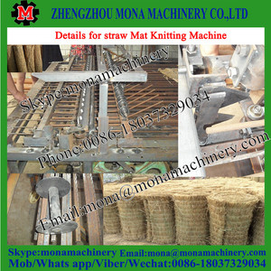 Machine à tricoter en bambou, désherbage, paille, tapis d'herbe, tissage, à haute efficacité - Product Image 2