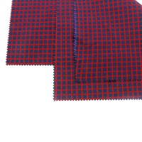 Rouge à carreaux coton textile 100% coton tissu pour chemise