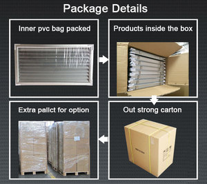 Rejilla Decorativa de Aluminio para Ventilación de Aire de Escape, Ventilación de Puerta de Baño - Product Image 6