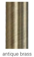 antique brass