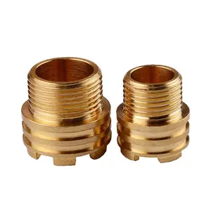 wholesale casting ppr pipe fittings reducing male thread brass insert