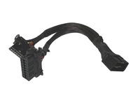 Adaptador de Cable Universal OBD II OBD2, accesorio divisor Y de extensión J1962 para dispositivos de seguimiento Y diagnóstico GPS