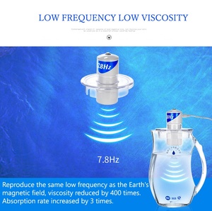 Activateur d'eau par résonance moléculaire 7,8 Hz, vague de Schumann, pichet d'eau quantique, améliore la vitalité cellulaire - Product Image 3