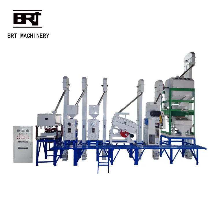 Complete rice milling equipment / rice production machine modern rice milling machinery price