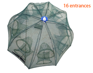 Filet de pêche automatique, piège à poissons, Cage de fonte, crevettes, Minnow, grenouillère, appât en maille - Product Image 4