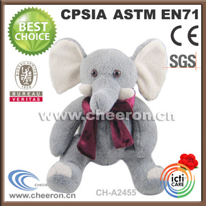 por lo menos <span class=keywords><strong>un</strong></span> mínimo de alta calidad de peluche de felpa juguetes del <span class=keywords><strong>elefante</strong></span> - Product Image 3