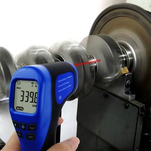 Tachymètre numérique à main, compteur de vitesse portable, sans Contact, avec enregistrement, de 2.5 à 99999 <span class=keywords><strong>RPM</strong></span>, données 60