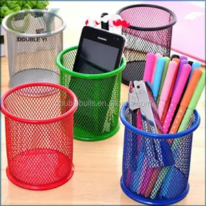 Top quality metal pen stand / pen container / pencil holder