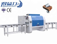Scie circulaire diamantée horizontale multi-lames pour carrière de marbre et découpe de bois MJ-F6-450-200-F