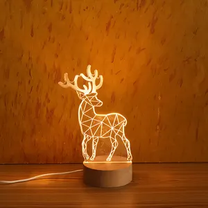 Sản Phẩm Mới Đèn Led Acrylic Đèn Ngủ Led 3D