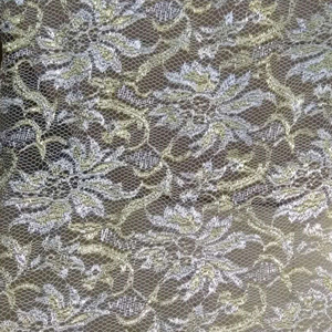 Váy Ren Sáng Bóng Vải Vàng 59 "Thụy Sĩ Voile Tulle Quần Áo Cưới Thời Trang Vàng Và Trang Trí Dệt Kim Chiều Rộng 150CM - Product Image 3
